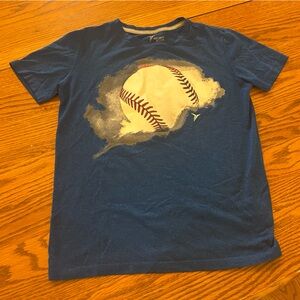 Old Navy Blue Baseball Graphic Tee